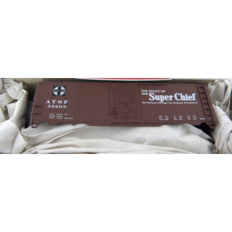 Accurail 3501.1 HO Santa Fe AAR 40′ Steel Boxcar #35263 Kit