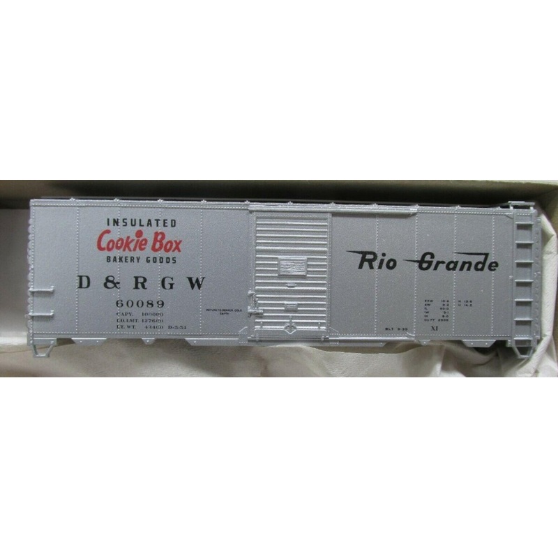 Accurail 3506 HO Denver & Rio Grande Western 40′ AAR Steel Box Car Kit