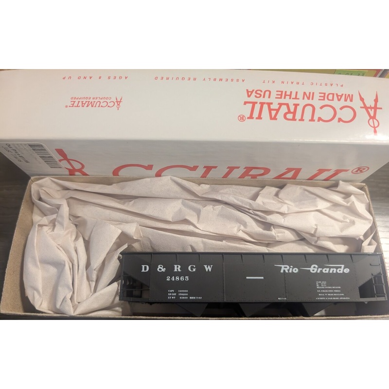 Accurail 7525 HO D&RGW AAR Triple Hopper #24865 Kit
