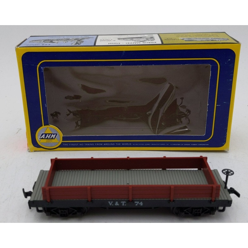 AHM 6248 HO Scale Virginia & Truckee Old-Time Gondola #74 LN/Box