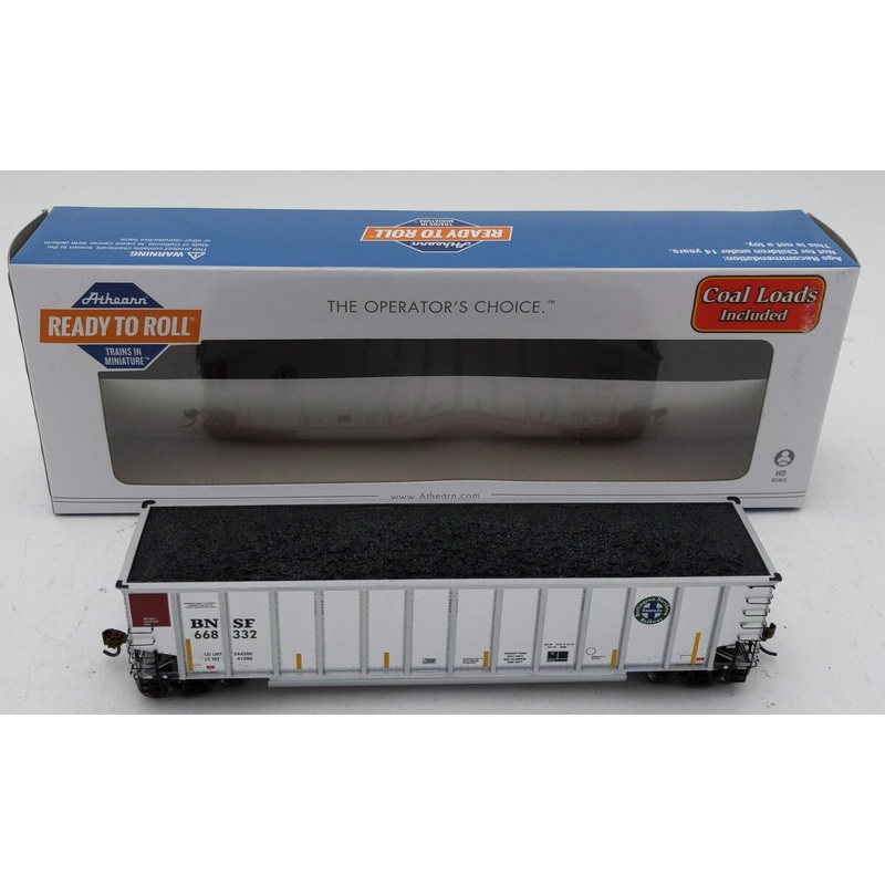 Athearn 81536 HO BNSF RTR Bethgon Coalporter with Load #668332 LN/Box