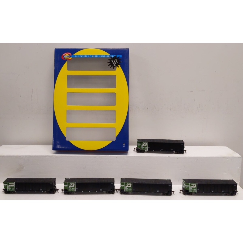 Athearn 97475 HO Scale BN BethGon Coalporter 5-Pack NIB