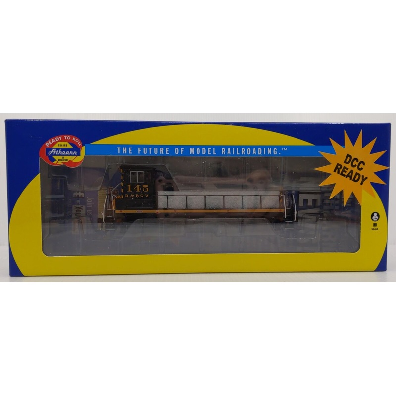 Athearn 98124 HO Denver & Rio Grande Western SW1000 Locomotive #145 (DCC Ready) MT/Box