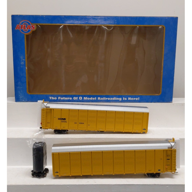 Atlas 7293-4 O Norfolk Southern Articulated Auto Carrier (2-Rail) #110624 NIB