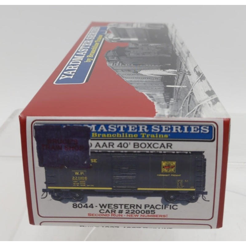 Branchline Trains 8044 HO Western Pacific 40′ AAR 40′ Boxcar # 220085 Kit