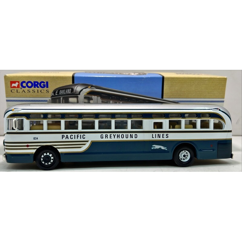 Corgi 98600 1:50 Pacific Greyhound Lines GM 4502 Bus #1034