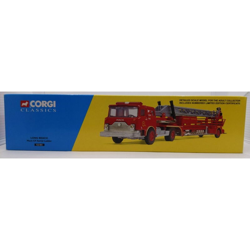 CORGI CLASSICS – 1/50 Scale DIE-CAST AERIAL LADDER #52101