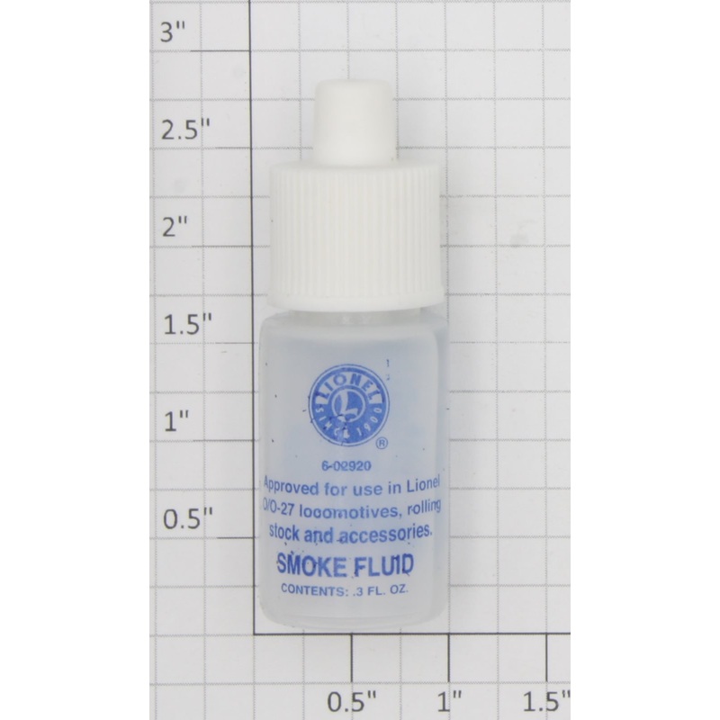 Lionel 6-02920 Clear Bottle MPC Smoke Fluid – .3 oz. Bottle
