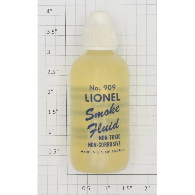Lionel 909 2oz Smoke Fluid Plastic Squeeze Bottle Full