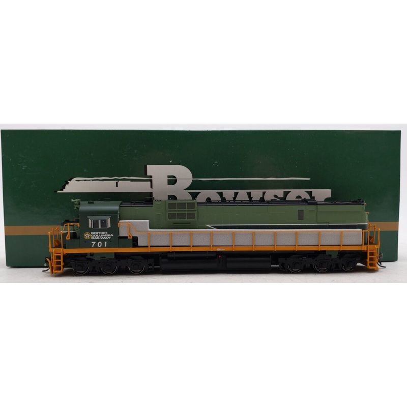 Bowser 23445 HO Scale British Columbia Railway Alco C630M Diesel Locomotive #701 EX/Box