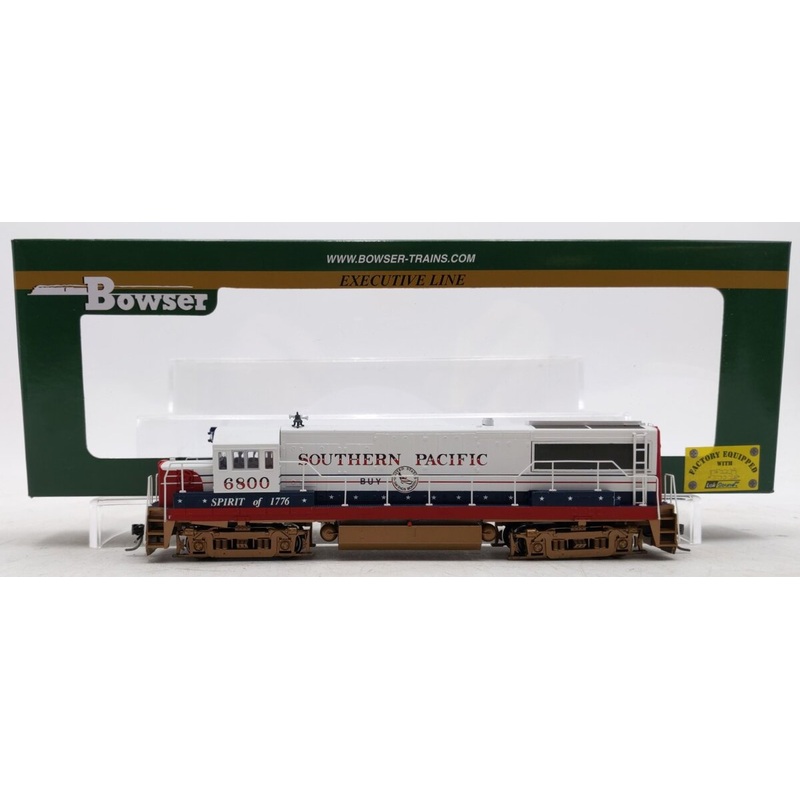 Bowser 23808 HO Southern Pacific GE U25B Diesel Locomotive w/LokSound/ DCC #6800 LN/Box