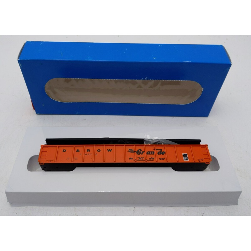 E&C Shops 0526 HO Scale D&RGW 52’6 Smooth Side Mill Gondola Kit NIB