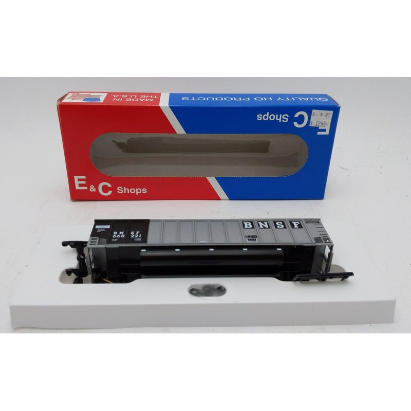 E&C Shops HO 0437-32 BNSF Johnstown Coal Porter 668221 NIB