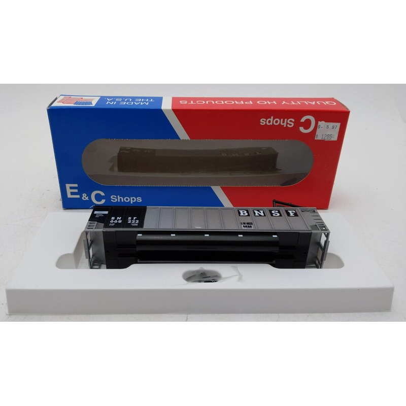 E&C Shops HO 0437-33 BNSF Johnstown Coal Porter 668222 NIB