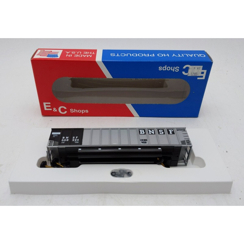 E&C Shops HO 0437-34 BNSF Johnstown Coal Porter 668224 NIB