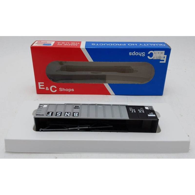 E&C Shops HO 0437-36 BNSF Johnstown Coal Porter 668236 NIB