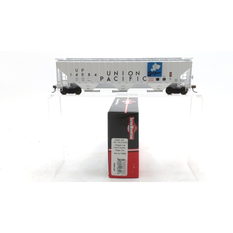 InterMountain 45341-24 HO Scale Union Pacific PS-2 4750 Sugar Hopper #14084 LN/Box