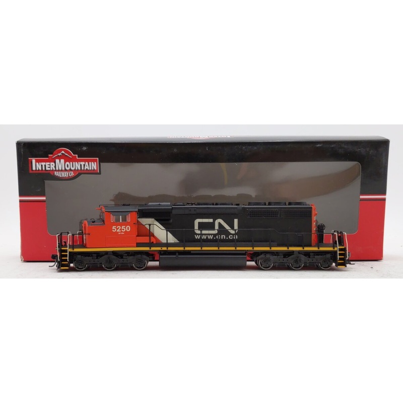 InterMountain 49303S-01 HO Scale CN SD40-2W Diesel Locomotive w/ Sound LN/Box