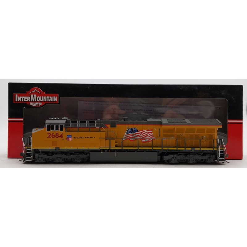 InterMountain 497104s-10 HO UP ET44AC (C45AH) Locomotive W/Sound #2684 EX/Box