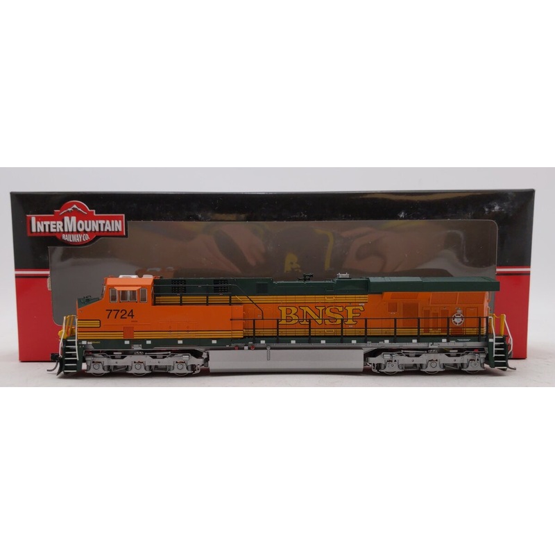 InterMountain 49721s-03 HO BNSF ES44DC Locomotive w/Sound #7724 LN/Box