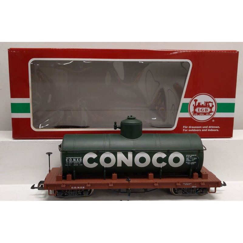 LGB G 41803 G Scale Conoco Tank Car #9 EX/Box