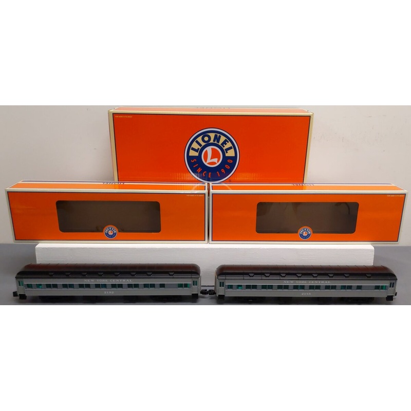 Lionel 1927150 O New York Central Pacemaker Add-On Car (Set of 2) MT/Box
