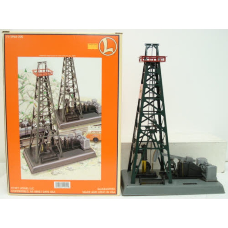 Lionel 6-12944 O Gauge 455 Sunoco Animated Oil Derrick LN/Box