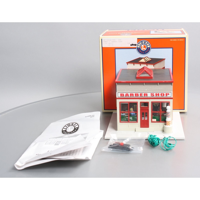Lionel 6-14168 O Harry’s Operating Barber Shop EX/Box