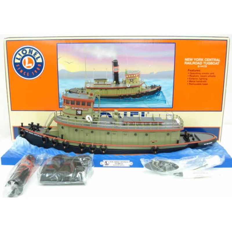 Lionel 6-14172 O Scale New York Central Tugboat NIB