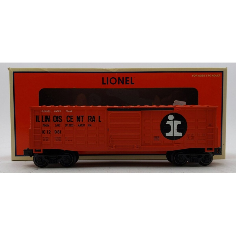 Lionel 6-15016 Illinois Central Waffle Boxcar LN/Box