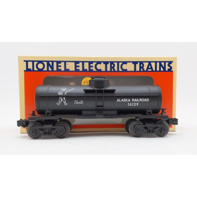 Lionel 6-16129 O Gauge Alaska Railroad Single Dome Tank Car VG/Box