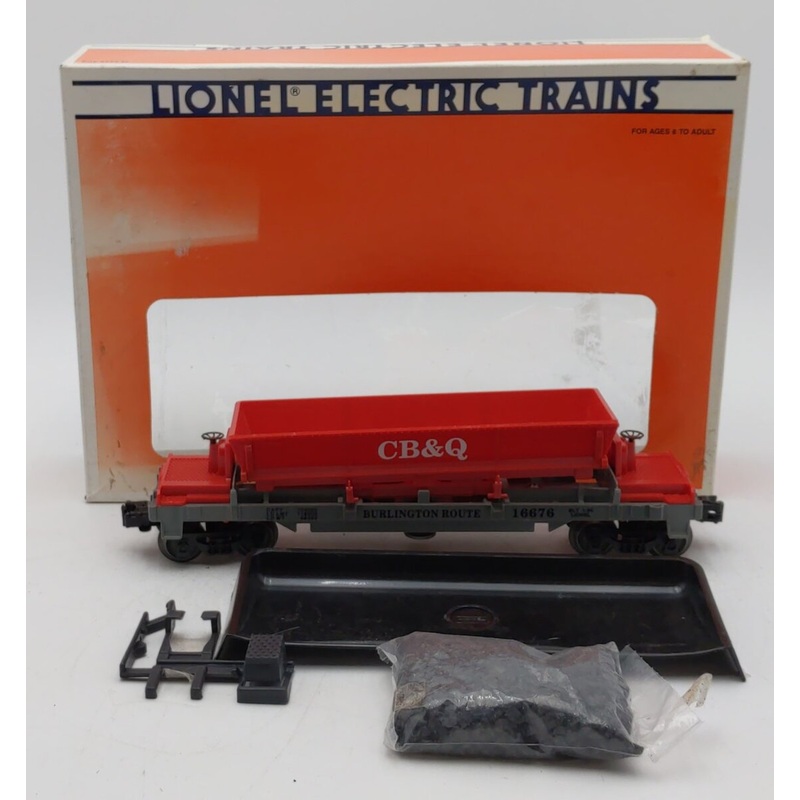 Lionel 6-16676 O Gauge Chicago Burlington & Quincy Coal Dump Car LN/Box