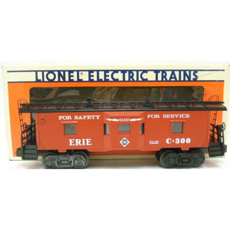 Lionel 6-19719 O Erie Bay Window Caboose W/Illuminated Interior #C-300 LN/Box