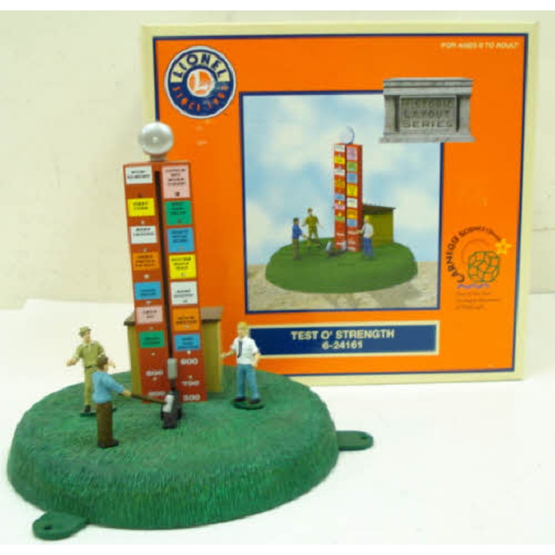 Lionel 6-24161 O Gauge Test-O-Strength Carnival Accessory NIB