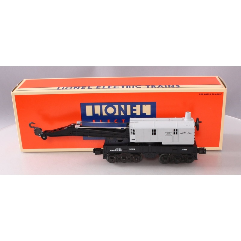 Lionel 6-52008 O Gauge Lionel Lines 6-Wheel Crane Car TCA 1993 LN/Box
