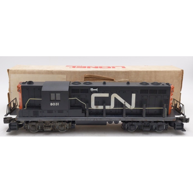 Lionel 6-8031 O Gauge Canadian National GP7 Diesel Locomotive VG/Box