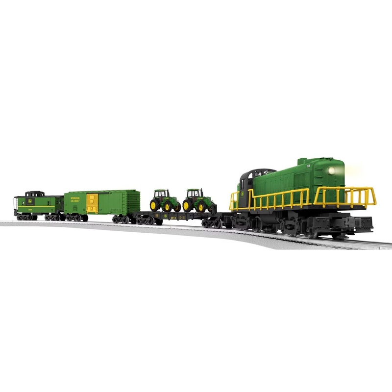 Lionel 6-81480 O Gauge John Deere RS-3 LionChief Diesel Freight Train Set LN/Box