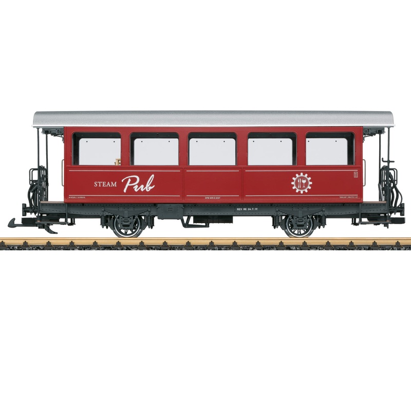 LGB 30560 G SBB DFB Steam Pub Bar Car (Metal Wheels) LN/Box