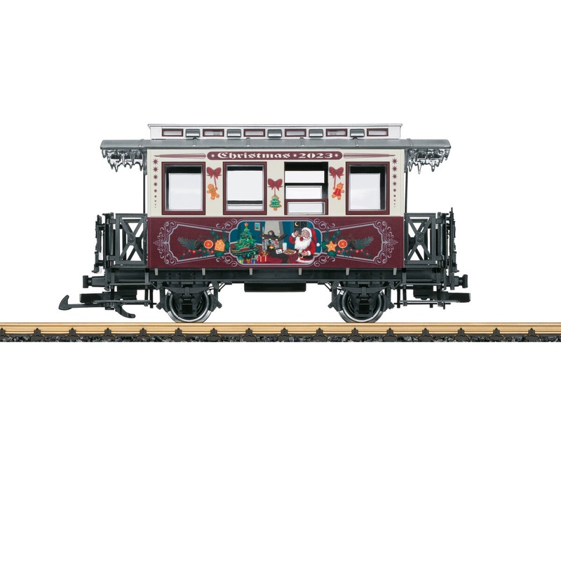 LGB 36023 G Scale Christmas 2023 Car (Metal Wheels) LN/Box