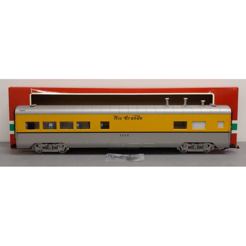 LGB 36575 G Denver & Rio Grande Era III Dining Car (Metal Wheels) LN/Box