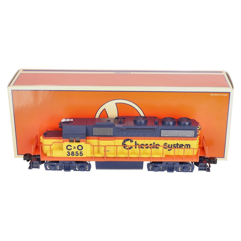Lionel 6-18599 O Gauge Chessie GP-38 Diesel Locomotive #3855 LN/Box