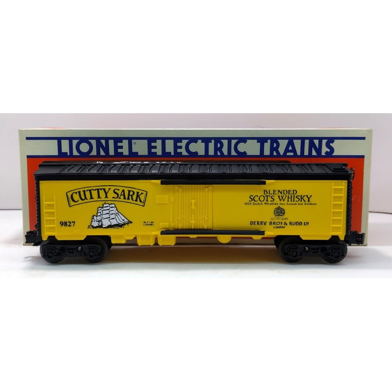 Lionel 6-9827 O Gauge Cutty Sark Billboard Reefer LN/Box