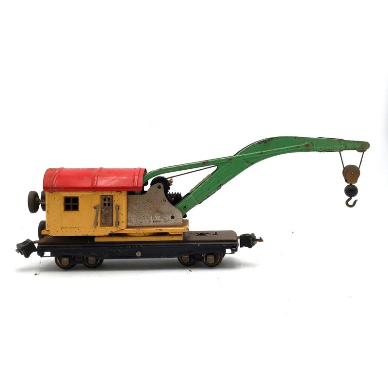 Lionel 810 Vintage O Gauge Prewar Operating Tinplate Crane