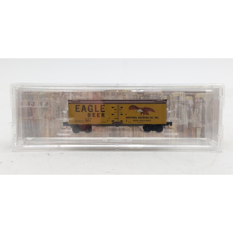 Micro-Trains 51800310 Z Eagle Beer 40′ Wood-Sheathed Ice Reefer LN/Box