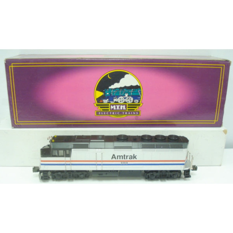 MTH 20-2147-1 Amtrak EMD F40PH Diesel Engine #300 w/PS1 EX/Box