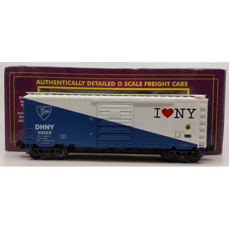 MTH 20-93045 O Gauge Delaware & Hudson Box Car #50000 LN/Box