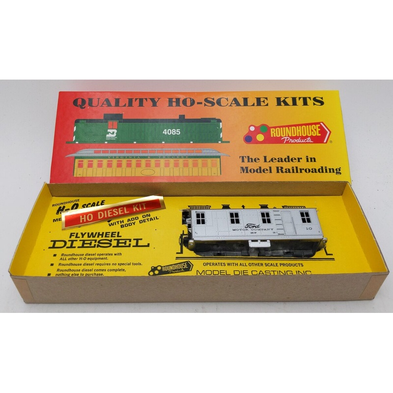 Roundhouse 2814 HO Ford Motor Company Cab Diesel Kit #10 NIB