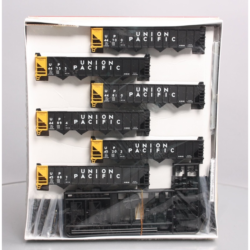 Walthers 932-49321 HO Scale UP 100-Ton Quad Hopper (6-Pack) MT/Box