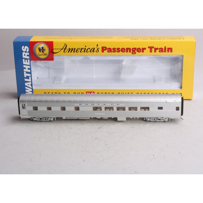 Walthers 932-9004 HO Santa Fe Super Chief 29-Seat Dormitory-Lounge Passenger Car LN/Box