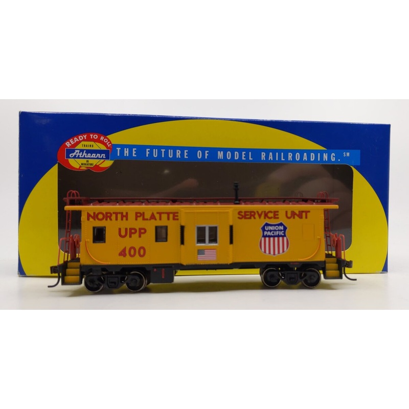 Athearn 74710 HO Union Pacific Bay Window Caboose #400 LN/Box